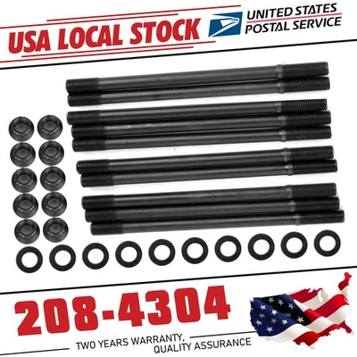 Perno de culata 208-4304 para Honda Prelude Si 4WS cupé 2 puertas 1993-1994 2,3 L Foto 1 de 4