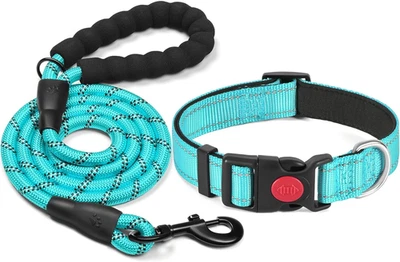 Collare Riflettente per Cani Con Morbido Neoprene Traspirante Regolabile Collari - Immagine 1 di 4