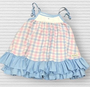 Nelly Madison | Pink & Blue Plaid | Spring | Hannah Dress - Picture 1 of 6