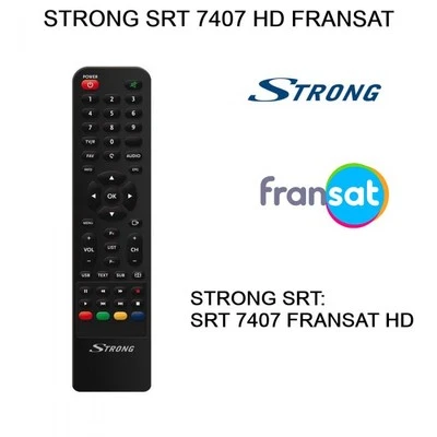 Strong SRT 7407 HD FRANSAT HD Genuine RCU Remote Control Handset - Image 1 of 4