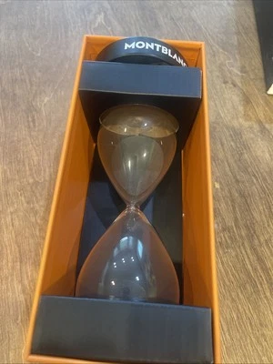 Vidro Mont Blanc Hour à venda - Imagem 1 de 4