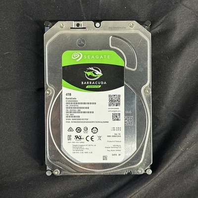 Seagate ST4000DM004 BarraCuda 3.5" SATA 5400RPM  4TB Internal Hard Drive - Image 1 of 4