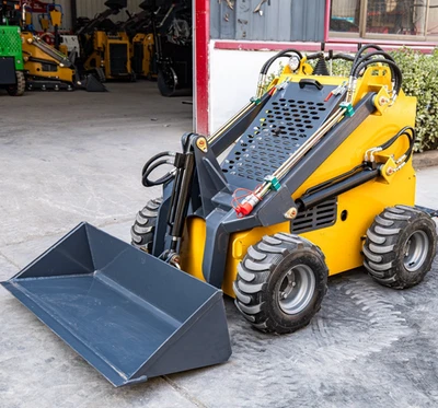 2025  Mini Skid Steer Loader  Wheel Type  23HP EPA  Gas For Sale  USA Stock Farm - Image 1 of 4