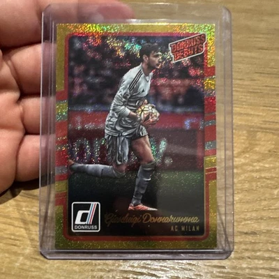 Panini Donruss Donruss Debuts Gold Gianluigi Donnarumma #201 2016-17 Foto 1 de 2