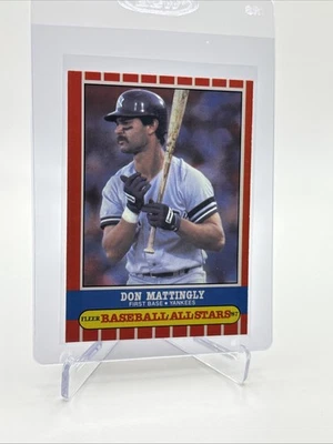 Tarjeta de béisbol Fleer Baseball All Stars Don Mattingly 1987 #26 como nueva envío gratuito Foto 1 de 3