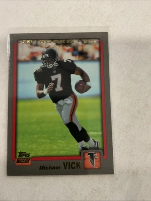 2012 Topps Michael Vick Rookie Reprint #311 Atlanta Falcons Insert 🏉♨️G - Image 1 of 4