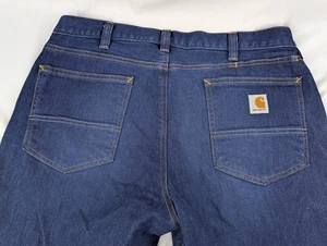 Jeans Carhartt Herren Force Relaxed Fit Größe 36 x 32 BD4956-M Dark Wash Stretch - Bild 1 von 14