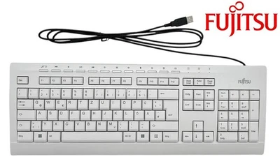 Fujitsu KB521 USB QWERTZ DE Tastatur - Grau, OVP, NEU - Bild 1 von 4