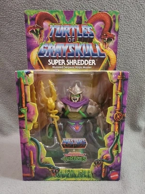 Tortugas de Grayskull Super Trituradora Serpiente Mutada Ninja Maestro MOTU X TMNT Nuevo Foto 1 de 4