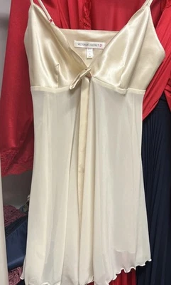Victoria’s Secret XS Neglige, Camisole, Babydoll, Cream/IvoryColor - Image 1 of 4