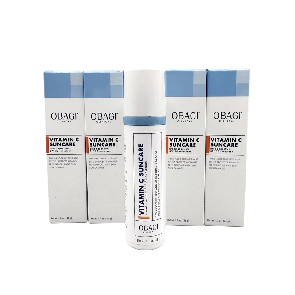 OBAGI CLINCAL VITAMIN C SUNCARE SPF30 1.7  fl.oz SALE SALE SALE ! LOT of 5 - Image 1 of 1