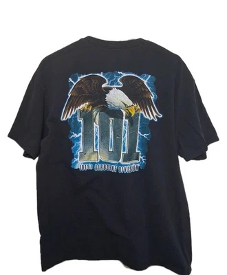 Camiseta Screaming Eagles 101st Airborne Division Para Hombre Talla XL Militar Negra  Foto 1 de 4