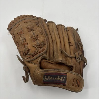 Vintage SPALDING  Joe Torre Professional Baseball Glove Mitt Leather - Image 1 of 4