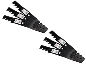 6 cuchillas de cortacésped Rotary® 12362 para cubierta de 50" Toro® 110-6837-03 112-9759 - Imagen 1 de 6