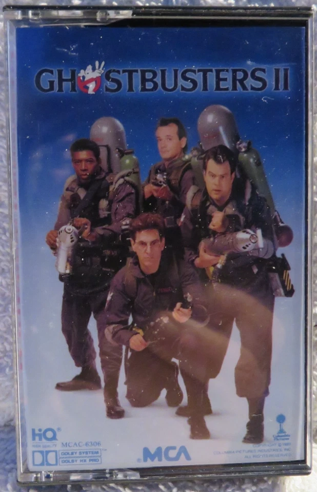 Ghostbusters II Motion Picture Soundtrack (Cassette Tape, 1989, Ghostbusters 2) - Image 1 of 3