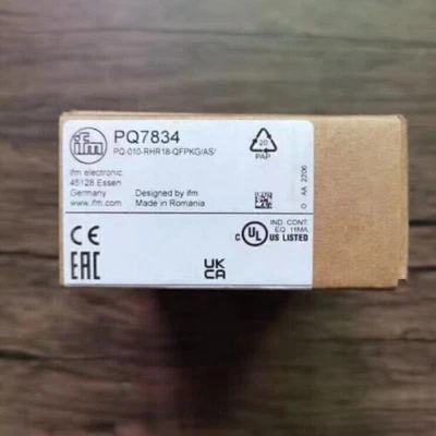 PQ7834 Brand New IFM PQ7834 pneumatic pressure sensor Free Shipping US Stock - Image 1 of 3