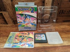 Sonic The Hedgehog 2 für Sega Game Gear-Boxed mit Handbuch