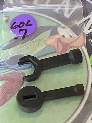 Vintage Team Associated 6956 2pc. Tool Set Plastic Black -USED- USA Shipped - Image 1 of 4