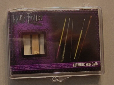 Harry Potter-Screen Used-Relic-Cinema-Prop Card-Wands From Gregorovitch's Shop - Image 1 of 4