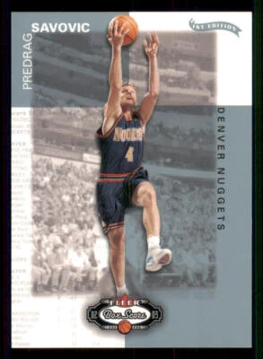 2002-03 Fleer Box Score First Edition #146 Predrag Savovic /100 - Image 1 of 2