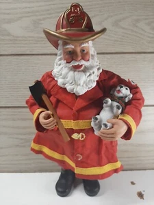Vintage Clothique Possible Dreams 1992 Santa Fireman Chief - Picture 1 of 8
