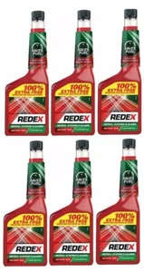 6 x 500ml Redex Petrol Fuel System Injector Cleaner Treatment - Picture 1 of 1
