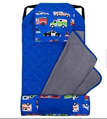 Wildkin Kids Moderna Siesta Mat con Almohada Reutilizable para Niños y Niñas, NUEVA Foto 1 de 4