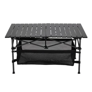 Folding Table Portable Storage Desk Camping Garden Party Trestle Dinner Fishing - Picture 1 of 11