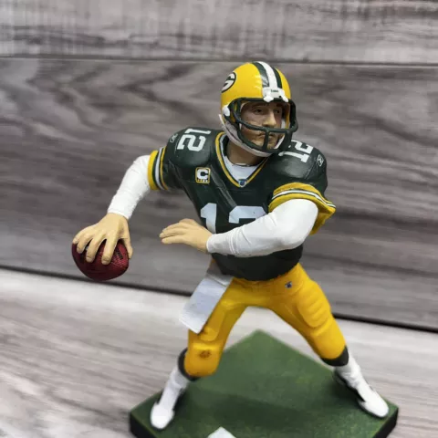 2011 Aaron Rodgers NFL Series 27 McFarlane Figure Green Bay Packers Loose Cover