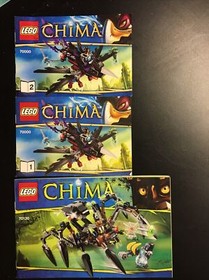 LEGO Instruction Book. Legend Of Chima. 70000 And 70130