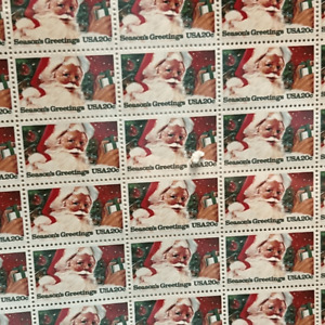 MNH 1983 SANTA CLAUS CHRISTMAS Sheet of 50 20c Stamps Scott #2064