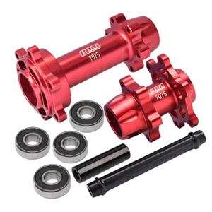 GPM Aluminum 7075-T6 Front & Rear Wheel Hub Hex Red for Losi 1/4 Promoto-MX - Picture 1 of 3