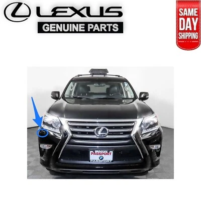 14 - 19 LEXUS GX460 FRONT RIGHT HEADLIGHT WASHER NOZZLE COVER BLACK 202 OEM NEW - Изображение 1 из 4