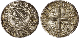 CNVT (1016-35), AR Penny, Quatrefoil type (c.1017-1023), Thetford mint. nEF. #34 - Picture 1 of 6