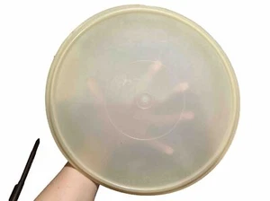 Tapa de repuesto Tupperware transparente 12 3/4 pulgadas de diámetro excelente estado (224-15) - Imagen 1 de 6