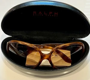 RALPH LAUREN AUTHENTIC SUNGLASSES - TORTOISE SHELL W/CASE - READ - Picture 1 of 11