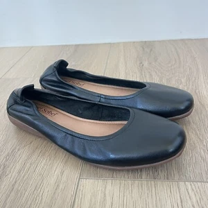 Josef Seibel Fenja  Womens EU 40 US 9-9.5 Black Comfort Slip On Ballet Flats - Picture 1 of 7