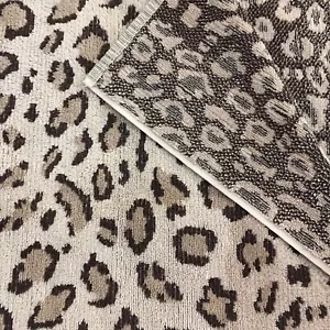 Vintage Ralph Lauren Aragon Leopard Print Bath Towel 27”x48” 100% Cotton - Picture 1 of 12