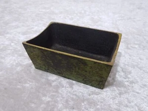 UDhqsA - Latón Bronce Diseño Bauhaus Cenicero Cuenco - Vintage - 12 cm - Imagen 1 de 6