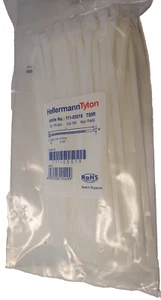 Kabelbinder 4,7x205 mm Polyamid T-Serie PA66 Natur je 100 Stück Binder Verbinder - Bild 1 von 1