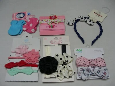 LOTE MIXTO DE DIADEMAS Y MITONES BEBÉ-NIÑA (Ver anuncio para más detalles) Foto 1 de 4