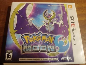 Pokemon Moon - Original Case With Insert - NO GAME - Fast Shipping Authentic - Picture 1 of 2