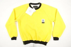 FUMITO GANRYU JAPAN FU6-CU-OI YELLOW 3 MEDIUM SWEATSHIRT SWEATER MENS DEFECT - Picture 1 of 12