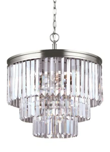 SEA GULL LIGHTING 3114004-965 Carondelet 4-Light Antique Brushed Nickel Modern . - Picture 1 of 2