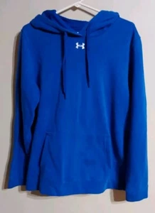 Under Armour Loose Men's Blue Hoodie Sweatshirt!! Size Large!! - Picture 1 of 4