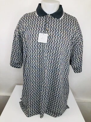 JOS. Camisa polo de golf J OLIVER vintage - NUEVA con etiqueta XL para hombre Foto 1 de 4