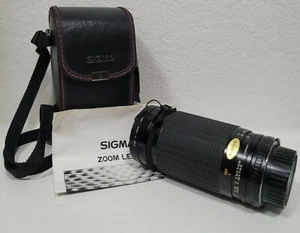 Sigma Zoom 35-200mm 1:4.5~5.6 Camera Lens For Nikon w/Case - Picture 1 of 5