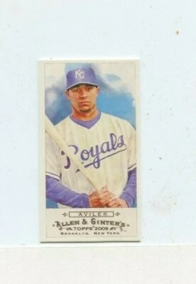 MIKE AVILES 2009 Topps Allen & Ginter Mini Hand Numbered #D /50 - Image 1 of 2