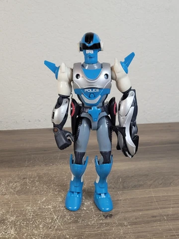 Toho Cybercop Figure Dennou Keisatsu Power Force Police Blue Bandai 1988 Cover