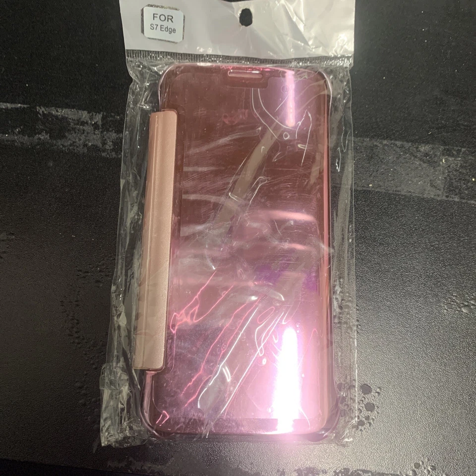 Mirror Flip Phone Case Cover For Samsung Galaxy S7 edge - Image 1 of 1